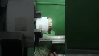 How to make a jig fixture PTFE bush how machine bushing cncmachining cncmachine latheturning [upl. by Leopoldine]