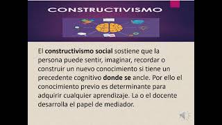 EL CONSTRUCTIVISMO SOCIAL [upl. by Aietal]