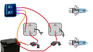 Como instalar luz alta y baja en 1 minuto  Tutorial  Guia  Mapa [upl. by Fergus]