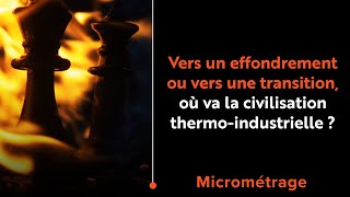 Vers un effondrement ou vers une transition où va la civilisation thermoindustrielle [upl. by Ardelis220]