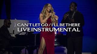 Mariah Carey  Cant Let Go  Ill Be There Live Instrumental Rock in Rio [upl. by Nywroc25]