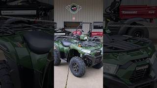 NEW 2025 KAWASAKI BRUTE FORCE 750 NON POWER STEARING WALKAROUND [upl. by Ennaoj]