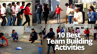 10 Best Team Building Activities  What is Team Building  Personality Development Activities by TTS [upl. by Nudnarb]