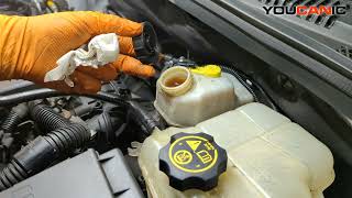 20082016 Chevrolet Cruze  How to Check and Add Brake Fluid [upl. by Quackenbush]