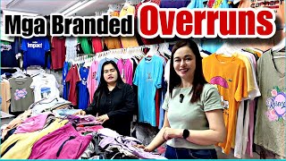 Bilihan ng mga Murang OverrunsDivisoria BRANDED SHIRTSPANTS etc​⁠Direct ImporterBestFindsTv [upl. by Aihsital]