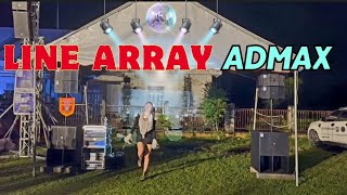 Loa Array Admax Focus110 quotBass25quot Gọn Nhẹ Hiệu Quả Làm Show  LHZLFB 0932709889 [upl. by Sixel29]