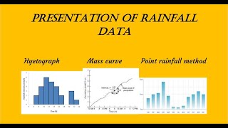 🔴Hyetograph Mass curve and Point rainfall method  Presentation of Rainfall data [upl. by Lachance]