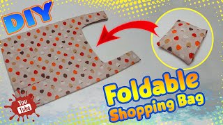 foldable shopping bagحقيبة تسوق قابلة للطي [upl. by Letha]