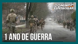 Guerra na Ucrânia completa 1 ano veja como a população e o exército ainda resistem à invasão [upl. by Coffee999]