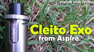 Aspire Cleito Exo Tank Review  Sneaky amp Smooth [upl. by Gardy371]