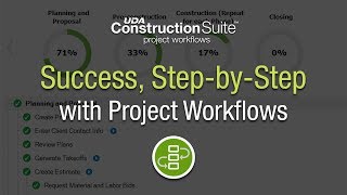 ConstructionSuite Success StepbyStep with Project Workflows [upl. by Anivlis230]