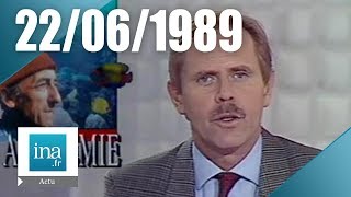 20h A2 du 22 juin 1989  Le commandant Cousteau à lAcadémie Française  Archive INA [upl. by Anthia]