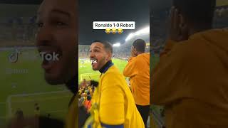 Ronaldo 1  0 Robot 😂😂😂 [upl. by Ahtamat]