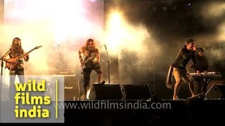 Nightmares band from Sikkim rocks Nagaland at Hornbill Rock Contest  The Trooper [upl. by Llerret]