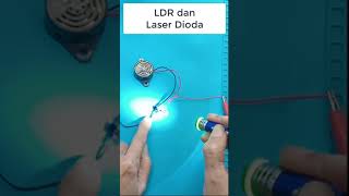 LDR dan sinar laser 650nm 5mW Red [upl. by Giesecke]