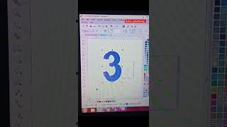 Make 3d taxt in Corel how to make 3d logo make 3d latter in Corel draw [upl. by Annaesor]