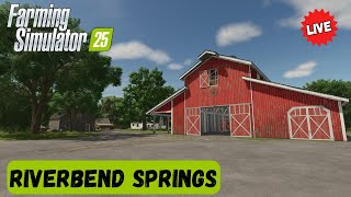 Explorando o mapa Americano  Riverbend Springs  Farming Simulator 25 [upl. by Gwendolen911]