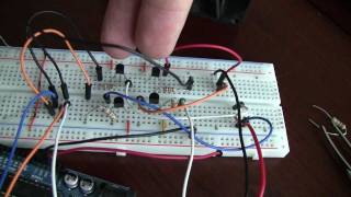 Simple transistor H bridge [upl. by Jorrie125]