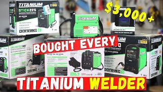 Harbor Freight Welder Flux 125 Unlimited 140 MIG 170 TIG 200 Stick 225 [upl. by Atikihs]