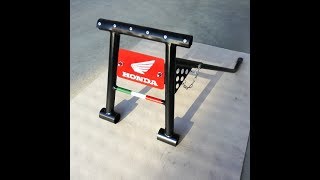 Cavalletto basculante MX 20Homemade MX 20 stand [upl. by Koenraad]