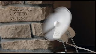 Chinook 2Speed Electric Fan by Caframo Comfort Solutions [upl. by Rehpinej]