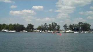 Aquapalooza 2009 Lake Martin Friday Setup [upl. by Horatius962]