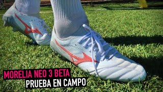 MIZUNO MORELIA NEO 3 BETA  PRUEBA EN CAMPO [upl. by Suzetta]