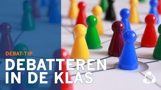 Debatteren in de klas  DEBATTIP [upl. by Nicram]