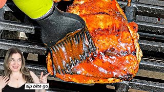 Crispy Skin Chicken on the Weber  Chuds BBQ [upl. by Mcquoid632]