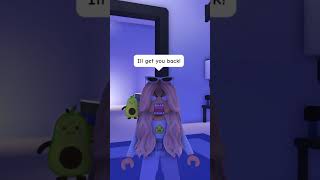 When you get REVENGE on Youngest Sibling😏😏 adoptme roblox robloxshorts [upl. by Yeslek]