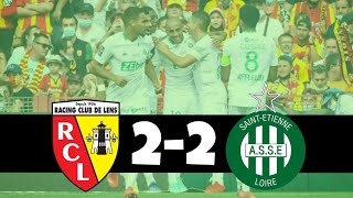 🇨🇵 QUEL MATCH Lens 22 SaintÉtienne Résumé amp Débrief [upl. by Korie]