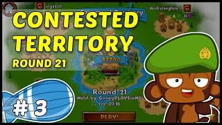 CONTESTED TERRITORY Round 21  Bloons Monkey City iPhone  Episode 3 [upl. by Berck890]