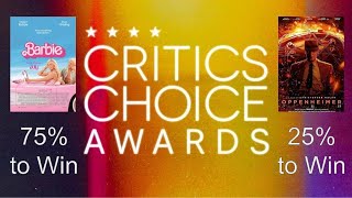 Critics Choice Awards 2024 Predictions [upl. by Delphine832]