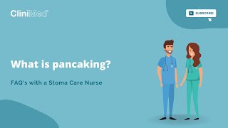 What is pancaking  Leisa McParland Stoma Care Nurse [upl. by Einwat]