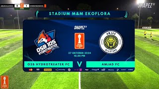 HIGHLIGHT MATCH  HYDROTREATER FC 4 VS AMJAD ALLSTARS 1 [upl. by Greeson]