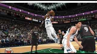 NBA 2K11  Wolves  Jazz QT break [upl. by Scheider]