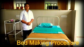 Bed Making Procedure [upl. by Leunamme]