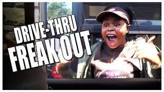 FAN FREAK OUT IN DRIVETHRU  Vernes Vlogs [upl. by Ulphia]