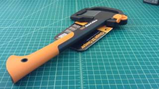 Fiskars X7 Hatchet  Bushcraft Hiking And Camping Axe  TheSmokinApe [upl. by Uranie483]