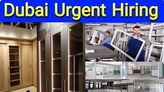 UAE Aluminum Fabricator jobsgulf direct employment job [upl. by Ellatnahc843]