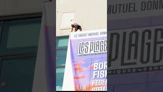 Les Plages Electroniques habillent la façade du Palais des Festivals de Cannes [upl. by Reinert547]