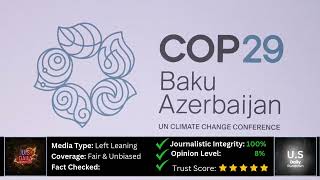 COP29 in Azerbaijan Key Issues Facing the UN Climate Summit [upl. by Ela]