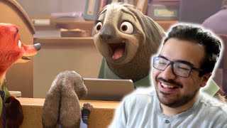 Zootopia  Official US Sloth Trailer REACTION [upl. by Karwan]