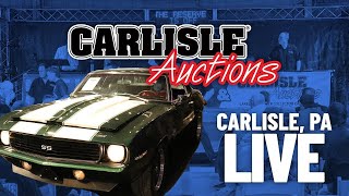 Carlisle Auctions 2024 Fall Carlisle Auction  Thursday [upl. by Ehcram]