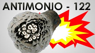 Antimonio  ¡El elemento más explosivo de la Tierra [upl. by Rosenblast]