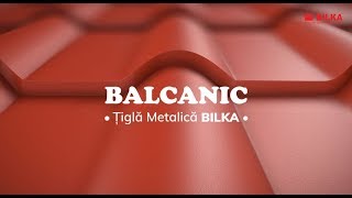 Tigla metalica BILKA Balcanic [upl. by Amsirac]