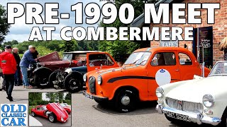 COMBERMERE car meet for PRE1990 cars  June 2024 [upl. by Akisey]