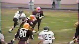 Ubly vs Deckerville 1991 Football [upl. by Bunnie]