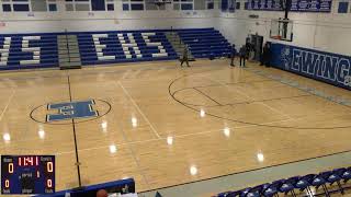 Ewing High School vs Hightstown High School Boys Varsity Basketball [upl. by Elo]