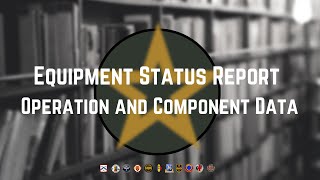 Equipment Status Report ESR Pt 6 [upl. by Amliw319]